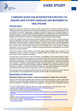 Cover of Swedish guide and intervention strategy to ensure safe patient handling and movement in healthcare