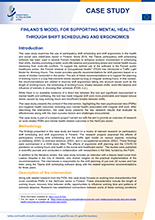 Cover of the Finland model case study