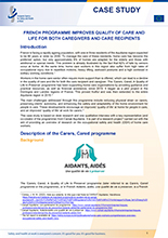 Cover of Carers, Cared programme case study