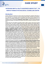 Cover of Vienna’s Psychological Counselling Centre case study