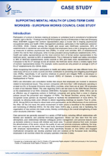 Cover of the European Works Council case study