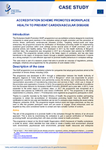 Cover of Accreditation scheme promotes workplace health to prevent cardiovascular disease