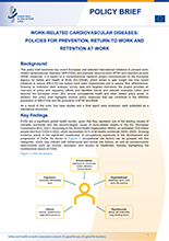 Cover of Work-related cardiovascular diseases: policies for prevention, return to work and retention at work