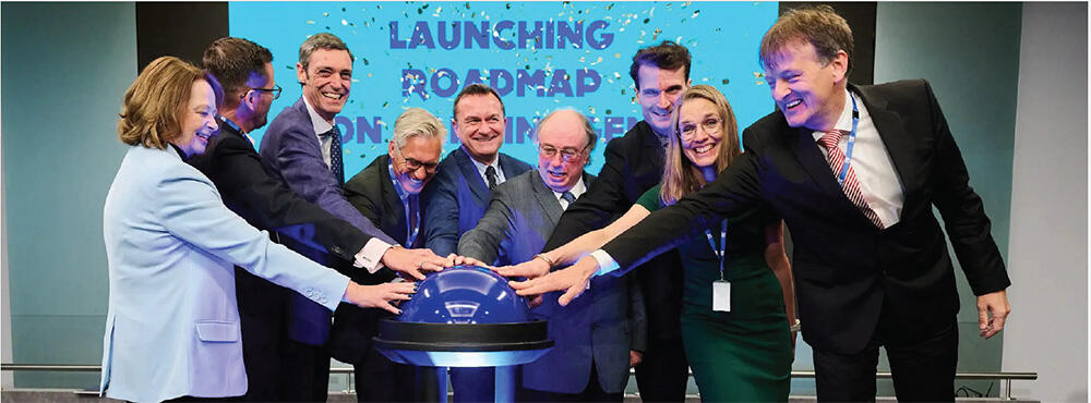 Stakeholders launching the new edition of the Roadmap on carcinogens.