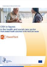 Cover of the PPT Work-related outcomes in the health and social care sector 