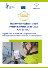 Latvia: Digitalisation of health and safety supervision, involvement and communication at construction sites