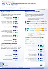 Cover of OSH Pulse 2025 country report on mental health