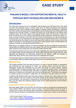 Cover of the Finland model case study