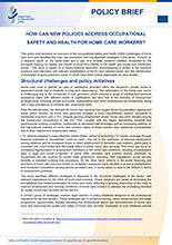 Cover of Home care workers policy brief