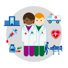 OiRA icon for health and social care sector