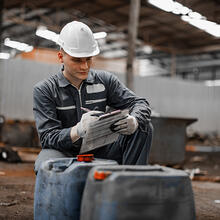 Industrial waste inspector