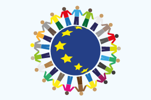 united Europe concept