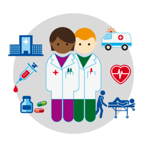 OiRA icon for health and social care sector