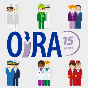 OiRA 15 years logo
